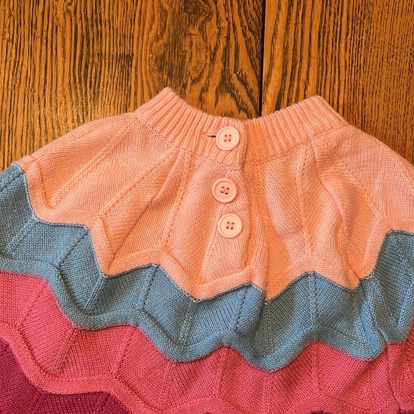 EUC handmade toddler poncho - Picture 2 of 11
